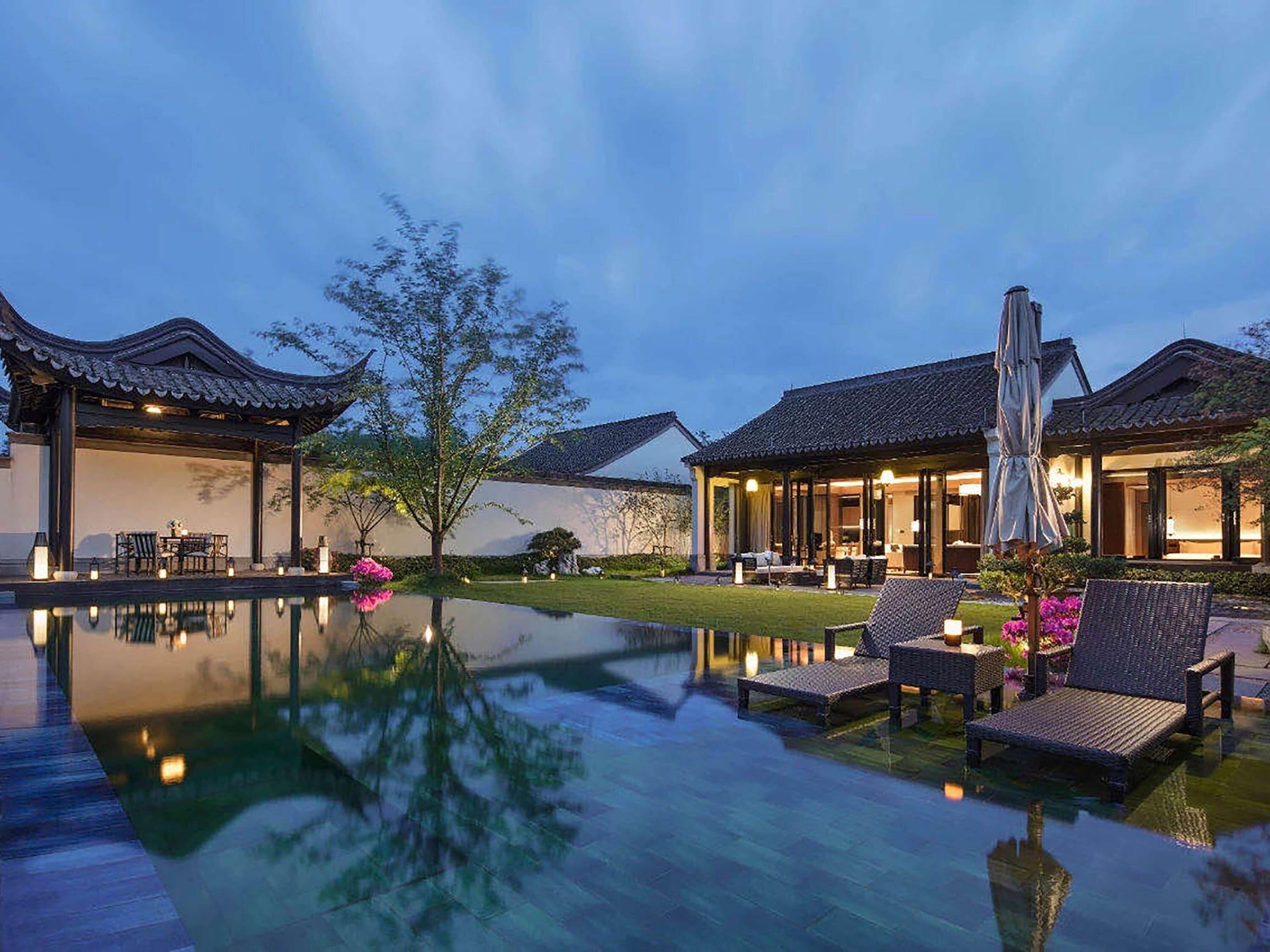 Banyan Tree Anji Hotel Huzhou Exterior foto